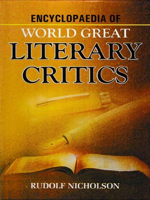 cover image of Encyclopaedia of World Great Literary Critics